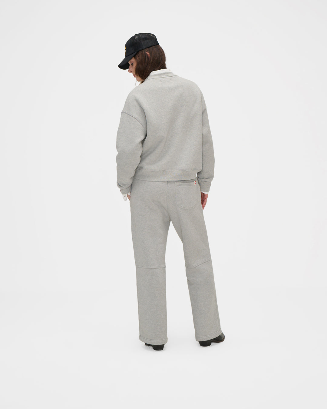 American Classic Crewneck (Heather Grey)