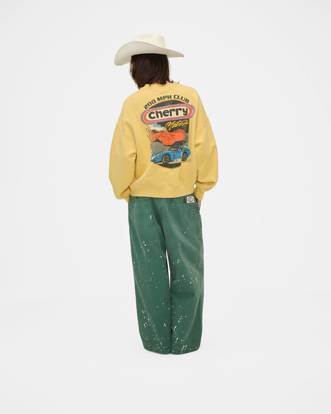 Cherry American Crewneck (Butter)