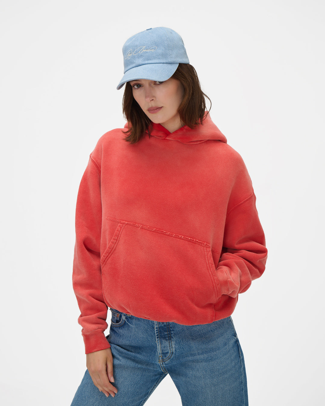 Horse Power Hoodie (Sun Faded Red)
