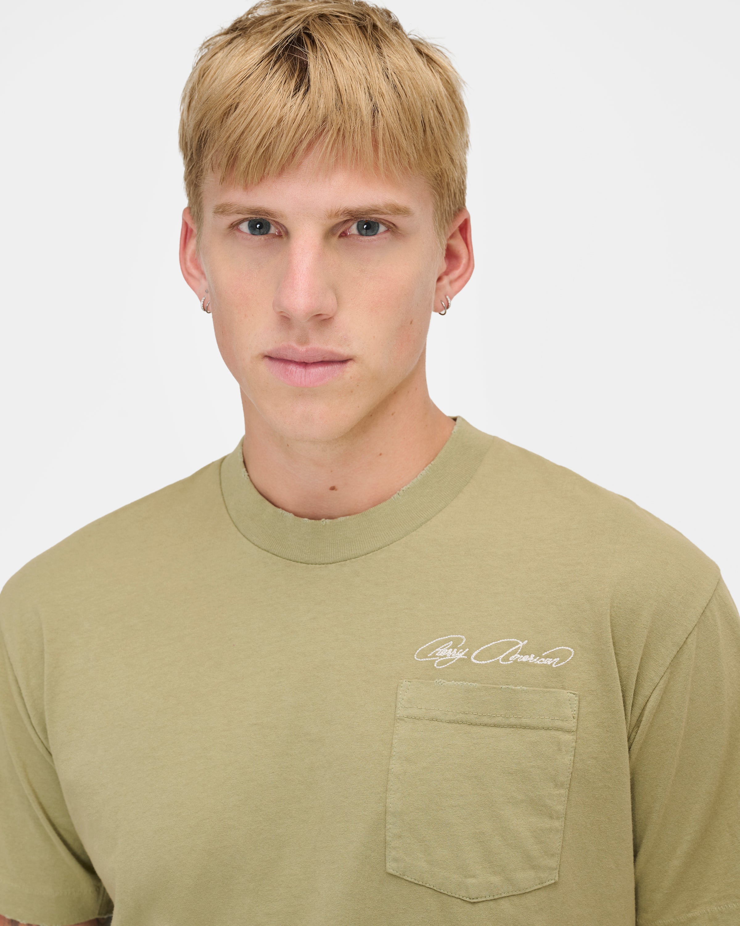 Cherry American Pocket T-Shirt (Cactus)