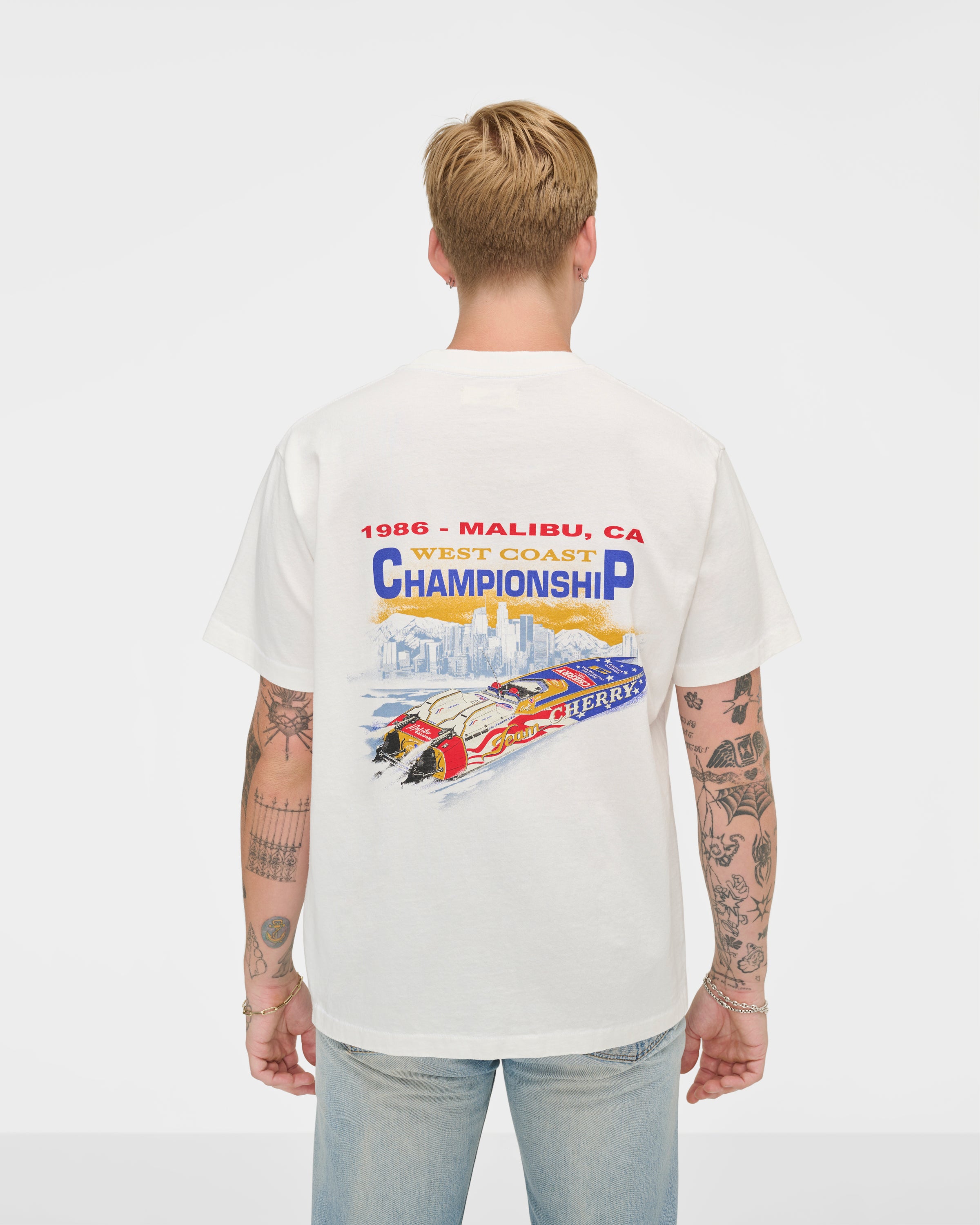 Offshore Boxy Pocket T-Shirt (Vintage White)