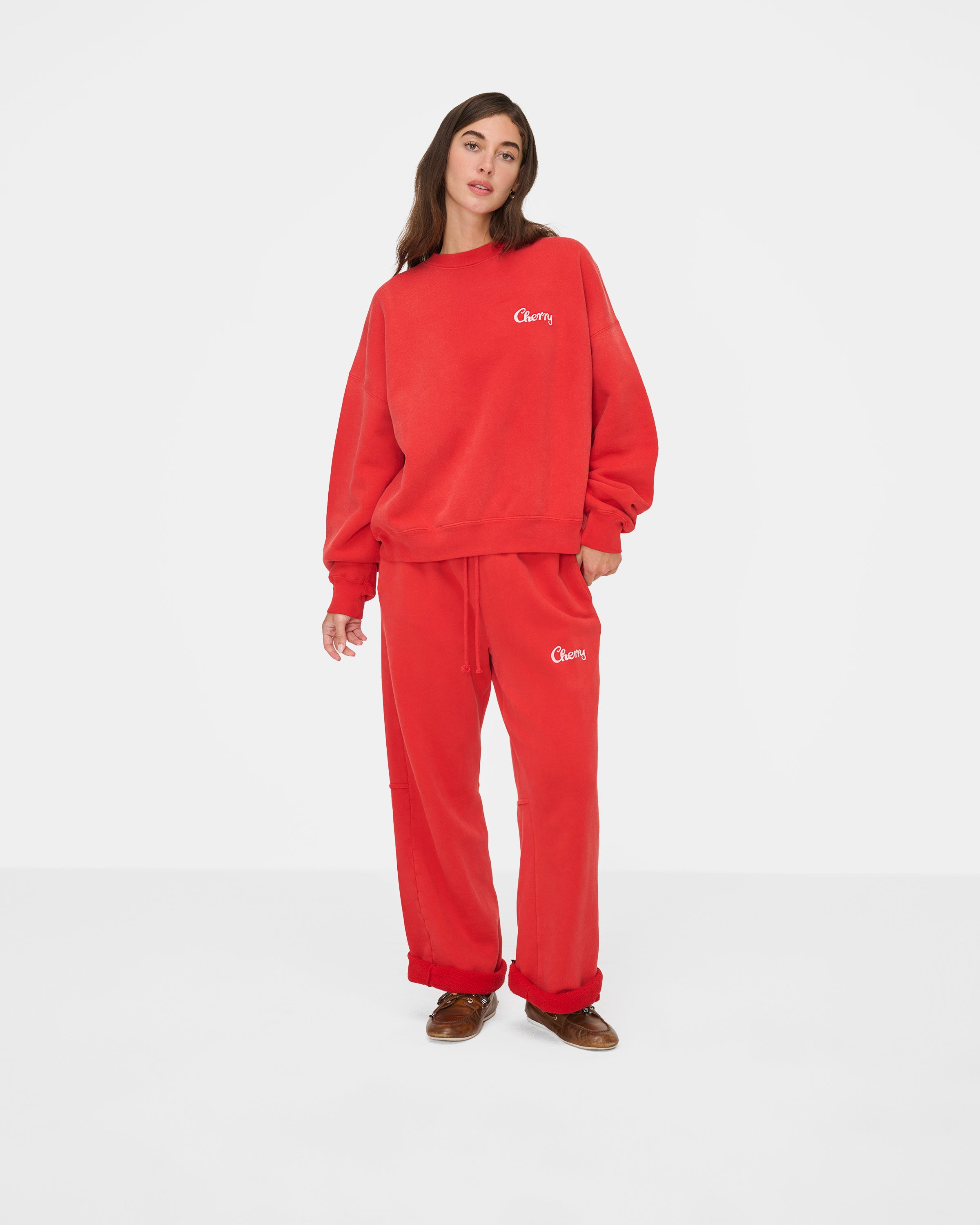 Best Quality Sweatpants (Sun Faded Red)