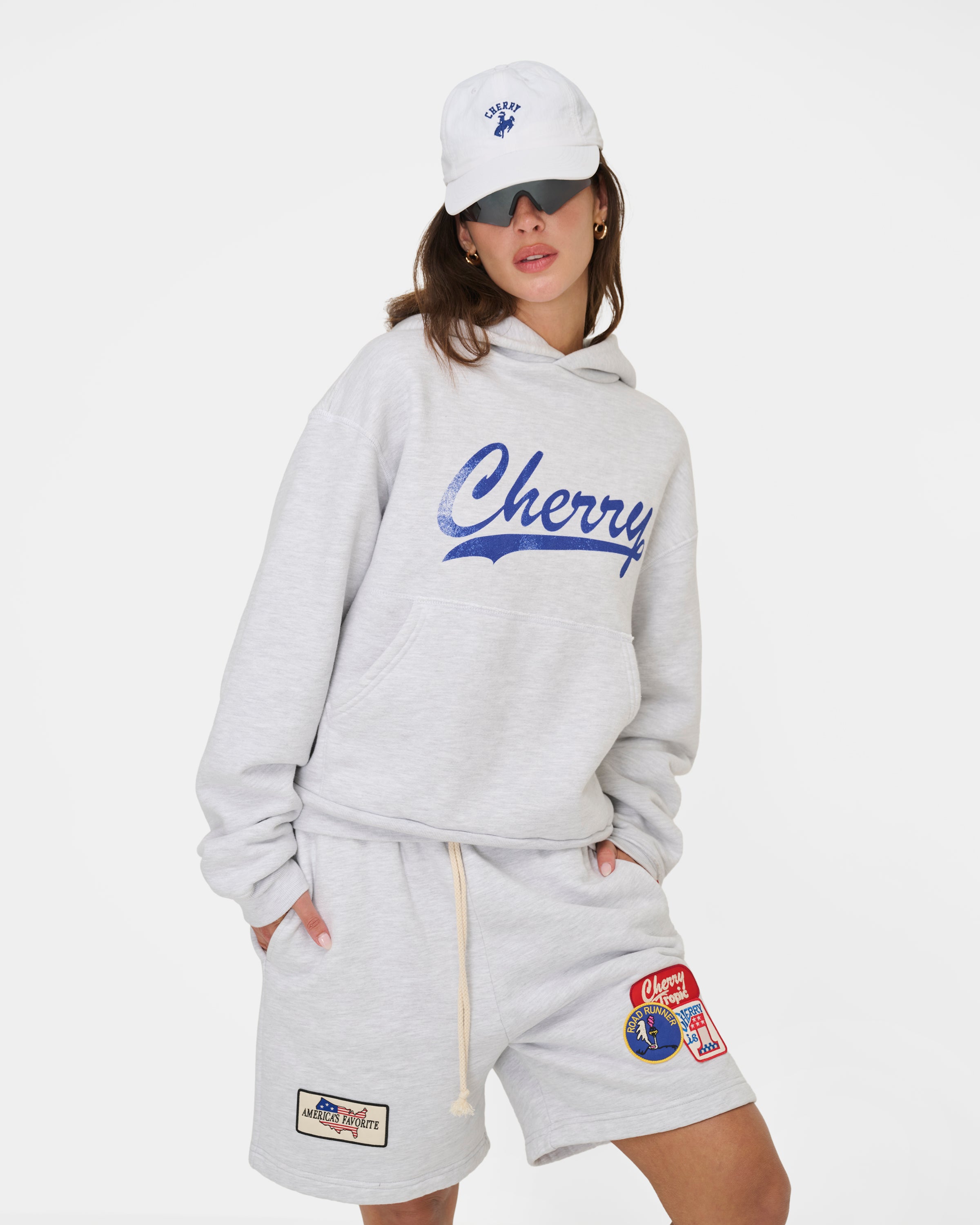 Athletic Hoodie (White Heather)