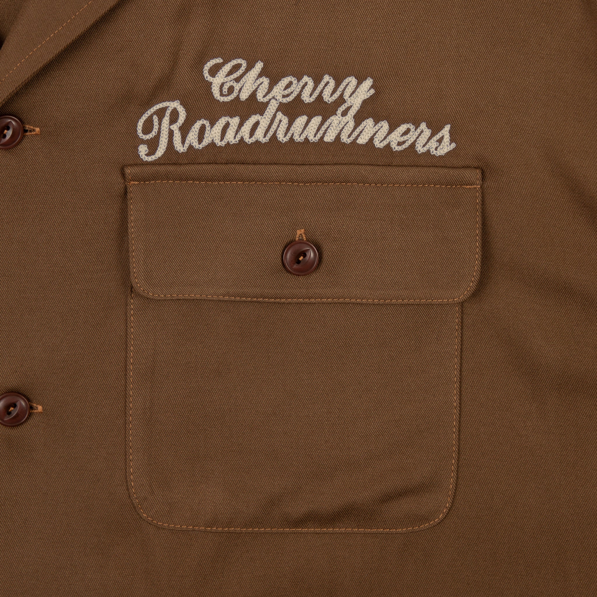 Roadrunner Bowling Shirt (Nutmeg)
