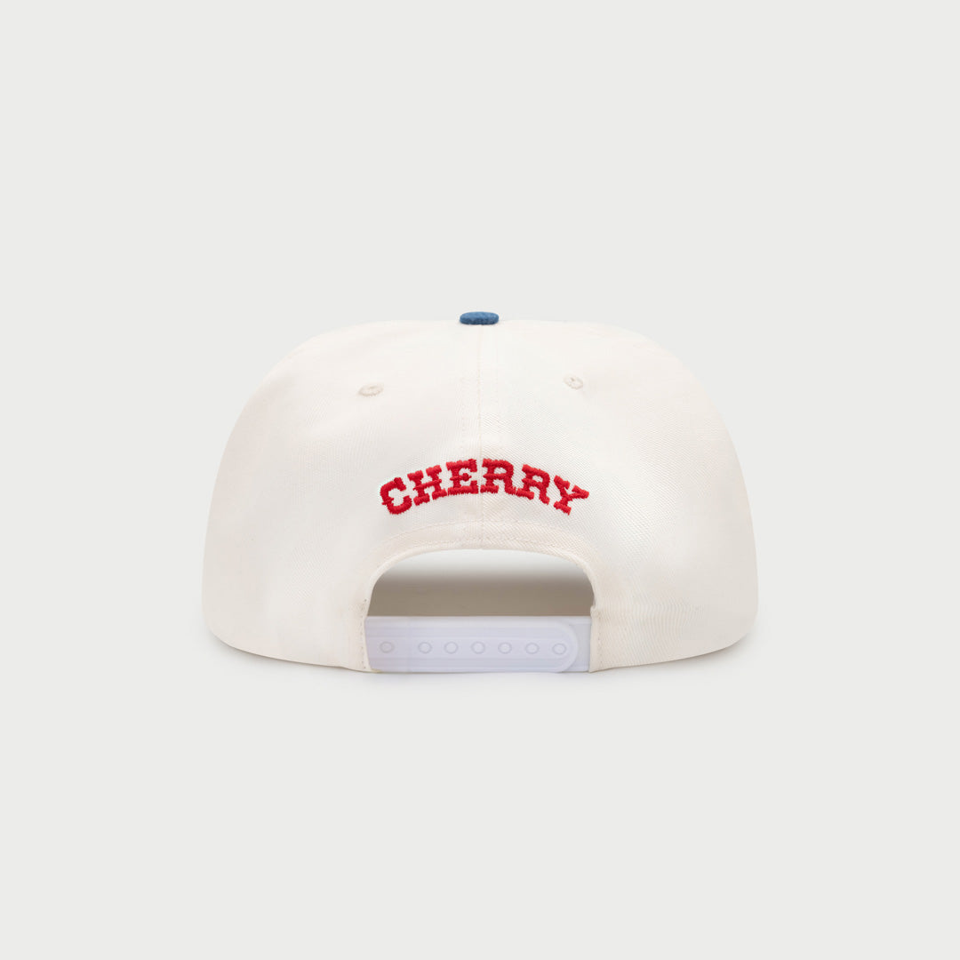 Five Star 5 Panel Hat (White/Denim)