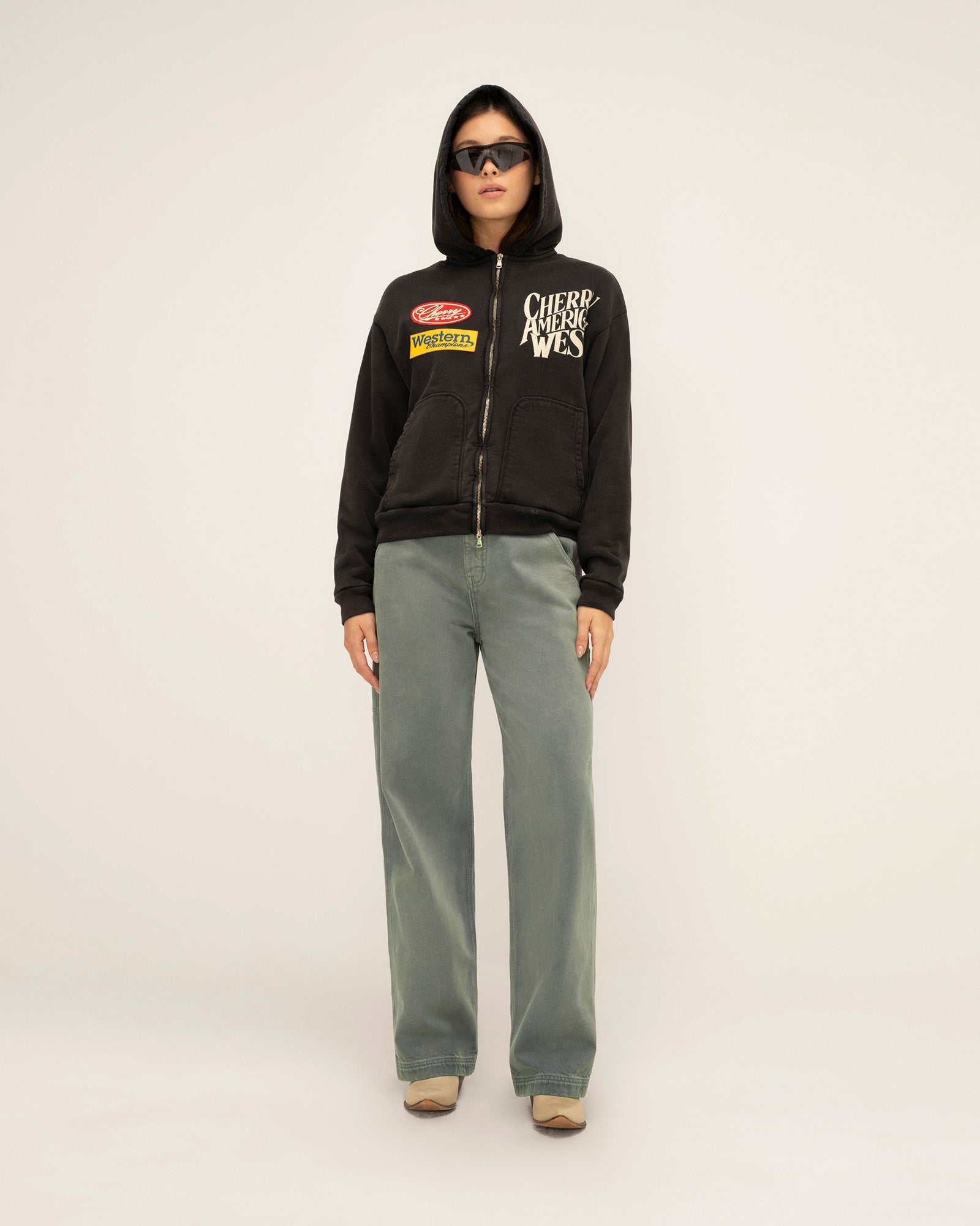 Rodeo Champ Zip Up Hoodie