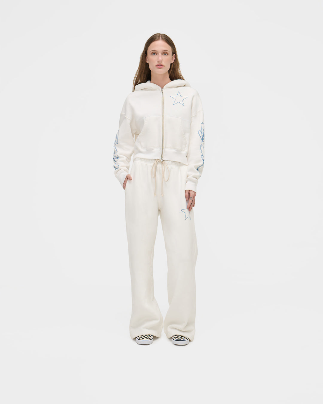American Star Women's Sweatpants (Vintage White)